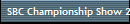 SBC Championship Show 2025