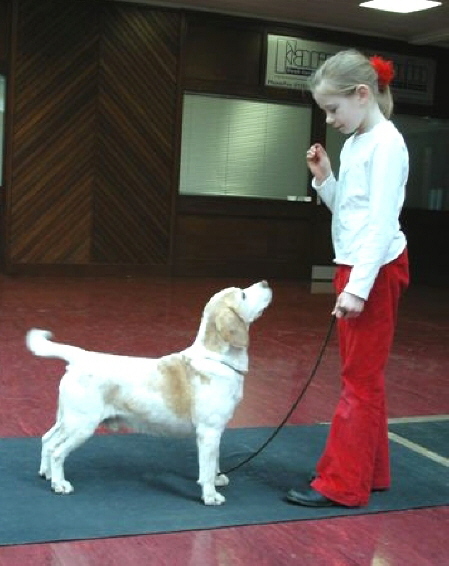 Morven with CH Newlin Yorker SBC Champ show 2007